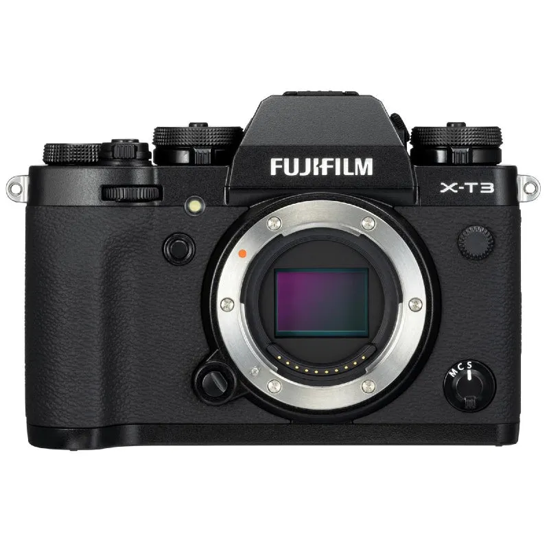FUJIFILM X-T3 Mirrorless Camera with 18-55mm Lens (Black, USB Charging)