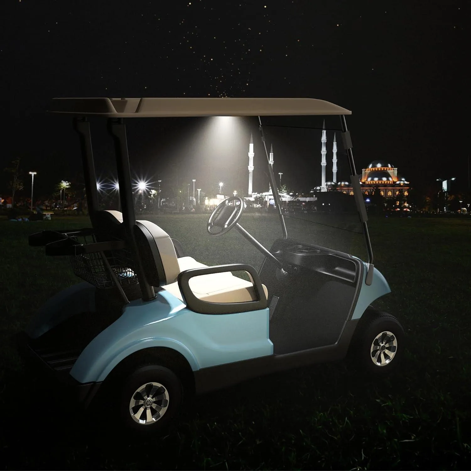 Golf Cart Roof Lights USB Rechargeable LED Light - 10L0L