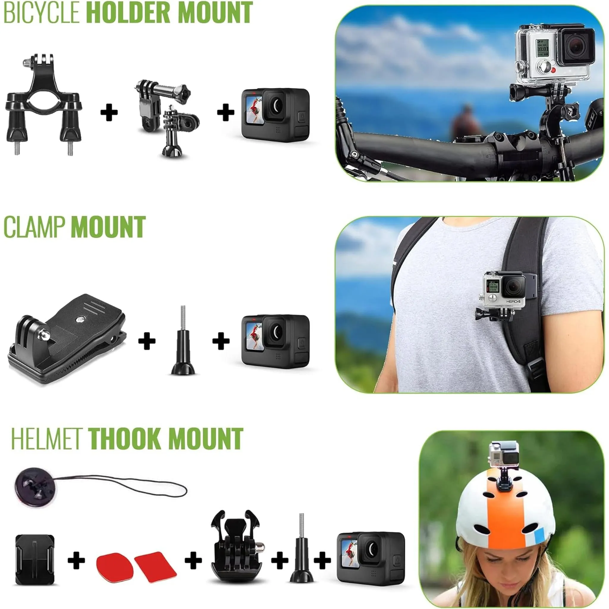 GoPro HERO11 Creator Edition - Action Camera   64GB   50 Piece Accessory Kit