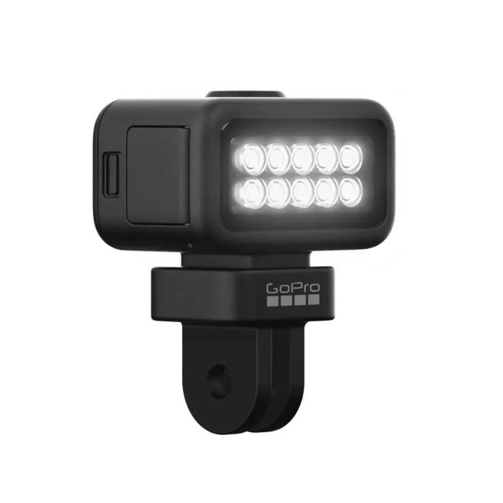 GoPro Light Mod LED Light with 5000K Color Temperature, 4 Level Brightness, Max 33ft Waterproof and 6hrs Battery Life for HERO 12 / 11 / 10 / 9 BLACK Action Camera | ALTSC-001-EU