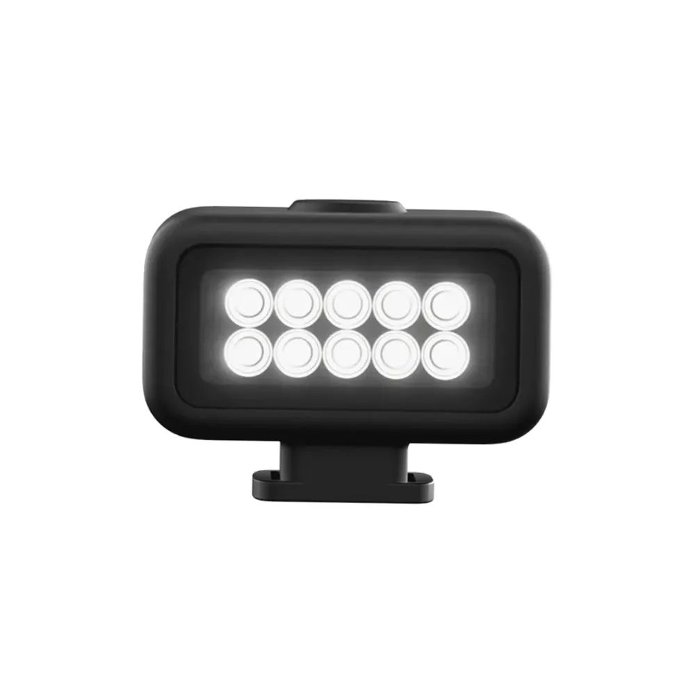 GoPro Light Mod LED Light with 5000K Color Temperature, 4 Level Brightness, Max 33ft Waterproof and 6hrs Battery Life for HERO 12 / 11 / 10 / 9 BLACK Action Camera | ALTSC-001-EU