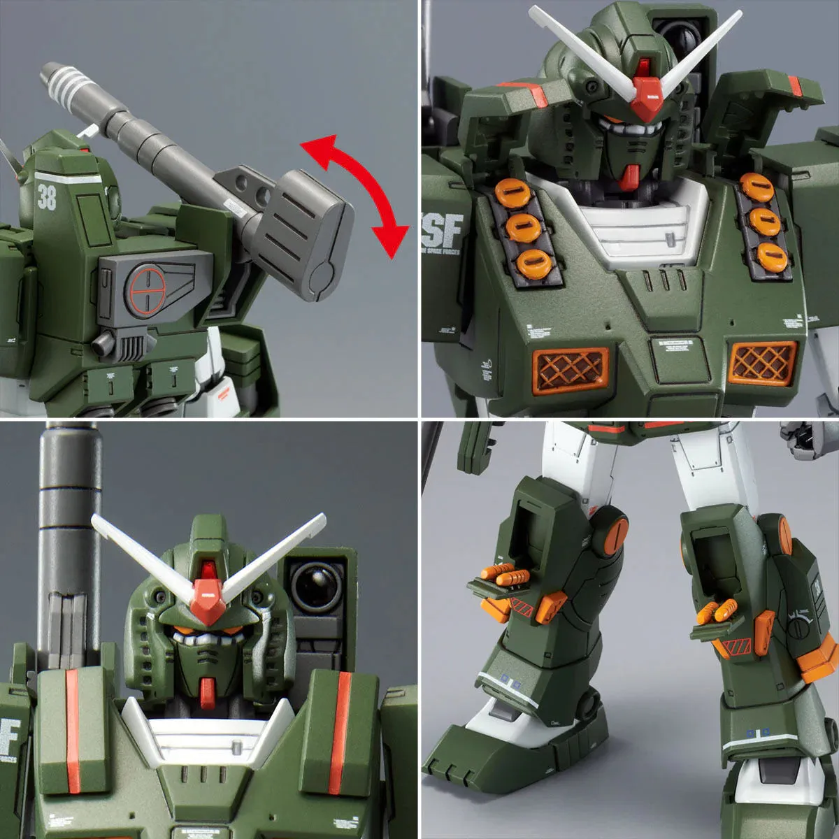 Gundam 1/144 HG MSD The Origin FA-78-1 Full Armor Gundam Model Kit Exclusive