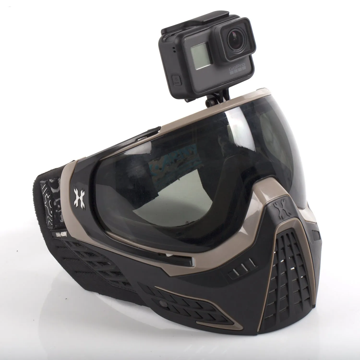 HK Army Goggle Camera Mount Silver