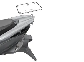 Honda NSC110 (11-20) SHAD Top Box Fitting Kit