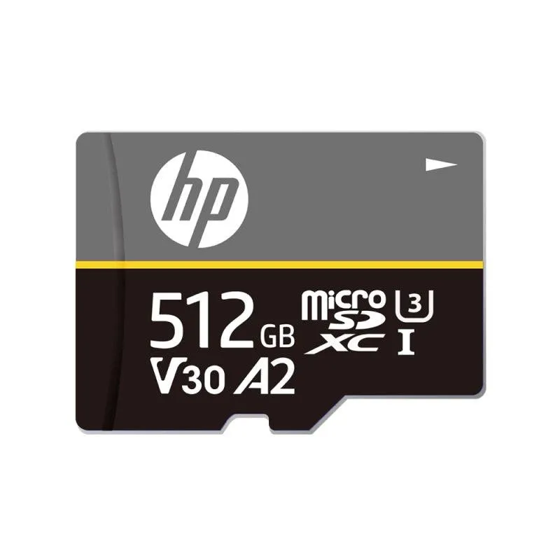 HP Micro SD Card 512GB V30 A2 U3 SDXC mx350 High Speed With Adaptor