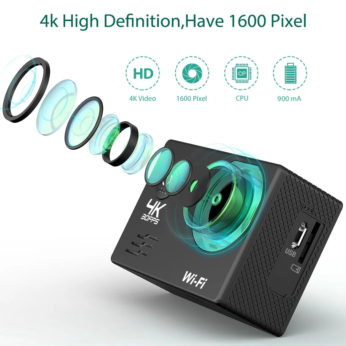 HUAFANT Water Resistant Camera