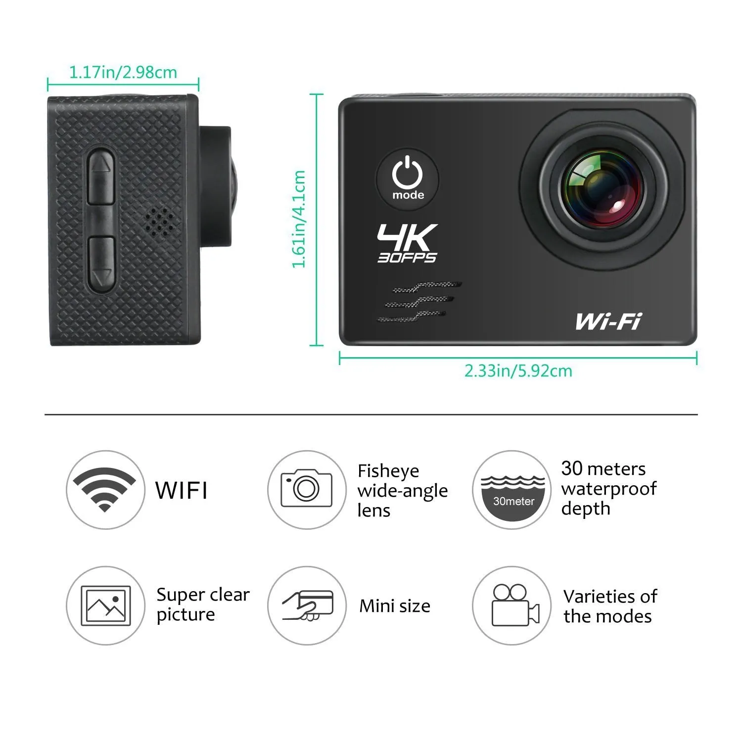 HUAFANT Water Resistant Camera