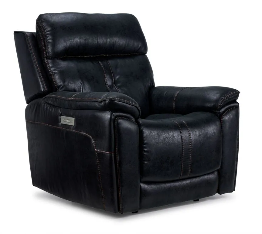 Hunter Triple Power Reclining Sofa and Recliner Set - Eclipse