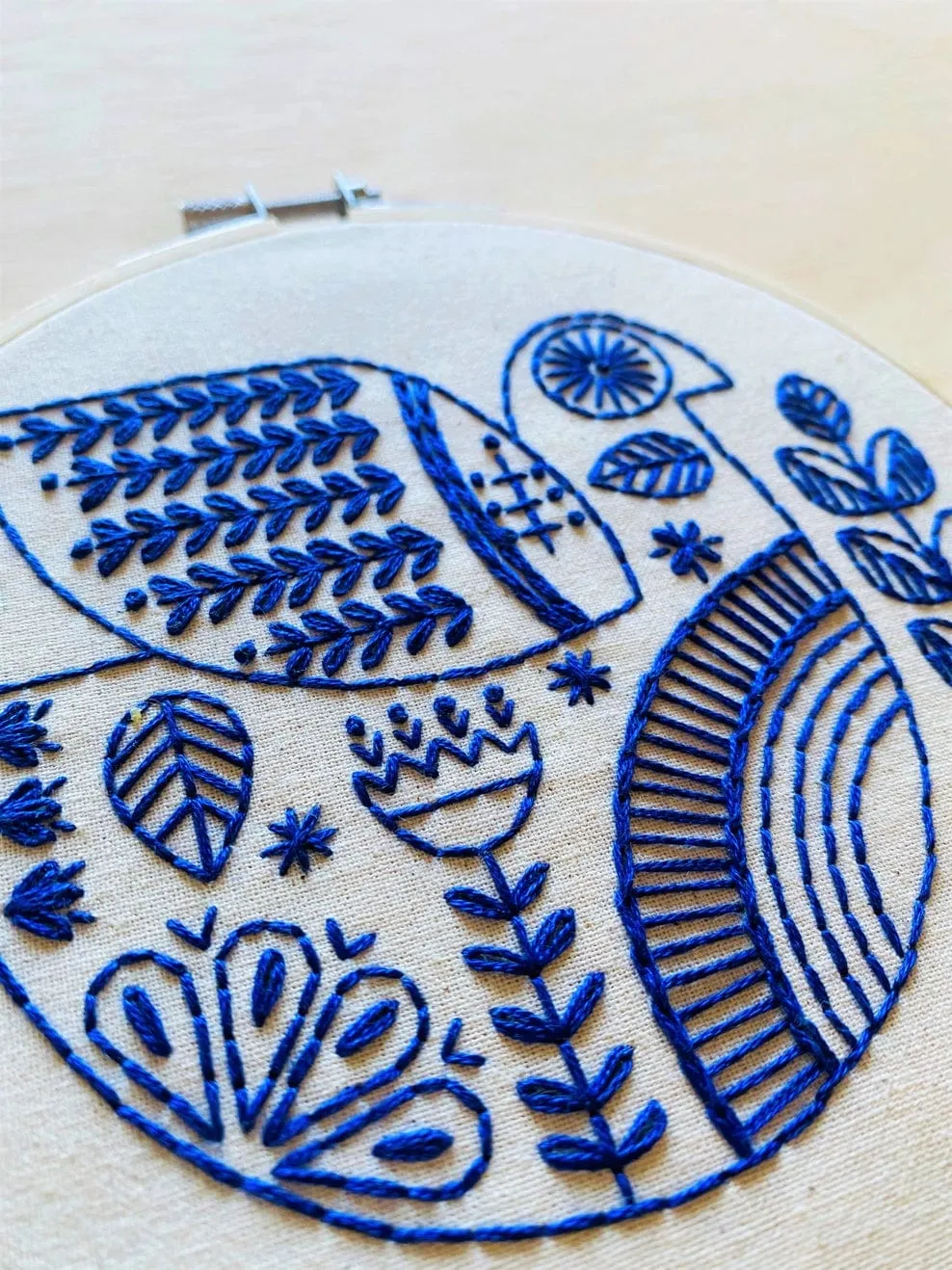 Hygge Dove - Hook, Line & Tinker Embroidery Kit