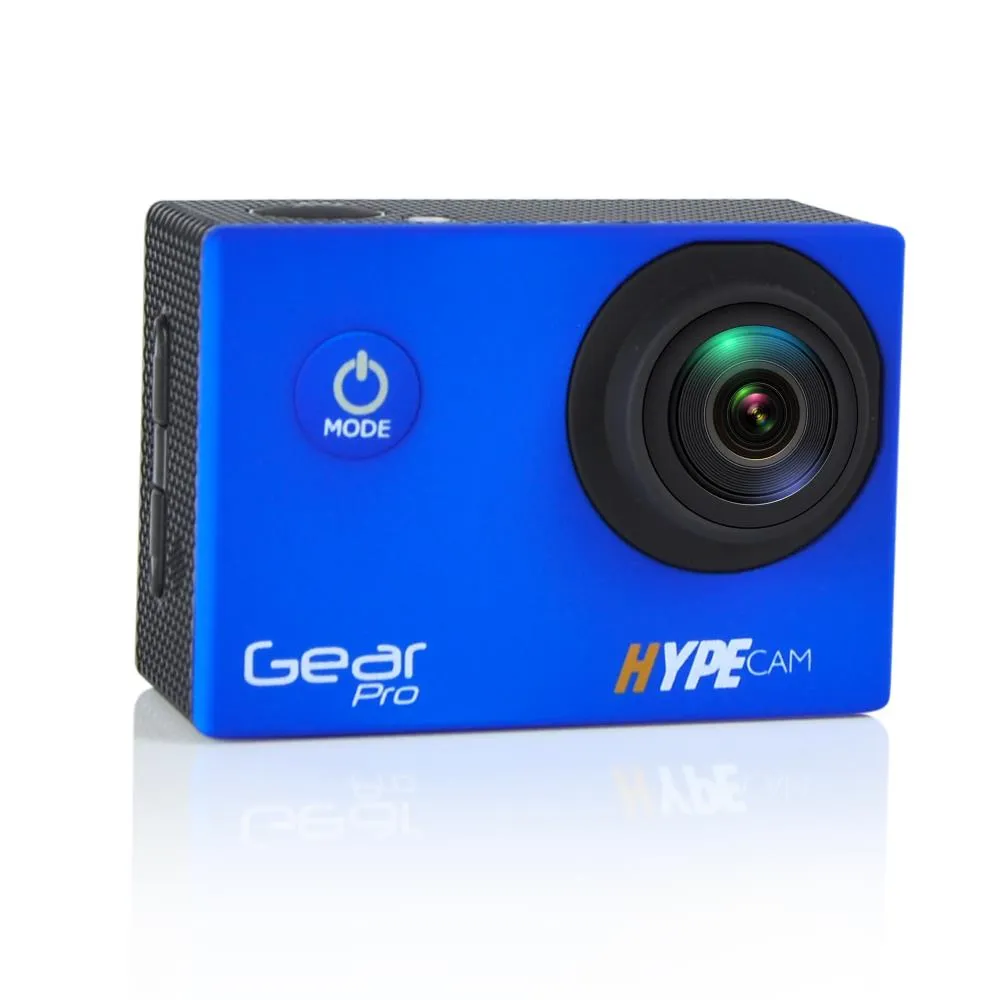 Hype Cam - 4K Ultra Hd Wifi Camera, 1080P  Sports Action Pocket Cam (Blue)