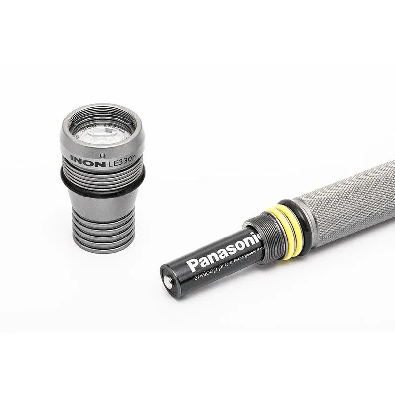 INON LE600h-W LED Flashlight (600 Lumens, 75° Beam)