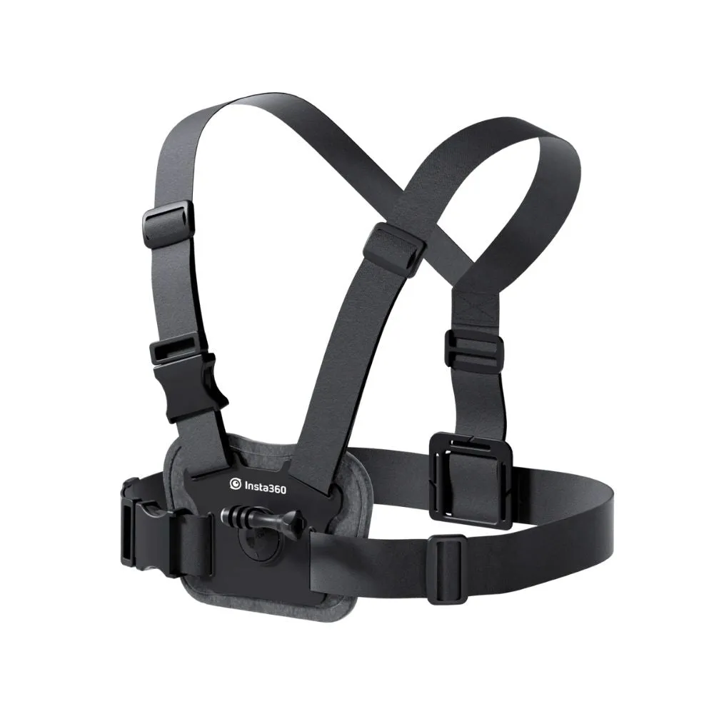 Insta360 Chest Strap for Action Camera with Adjustable Non-Slip Design and 1/4" Mount Adapter CINSTAV/E