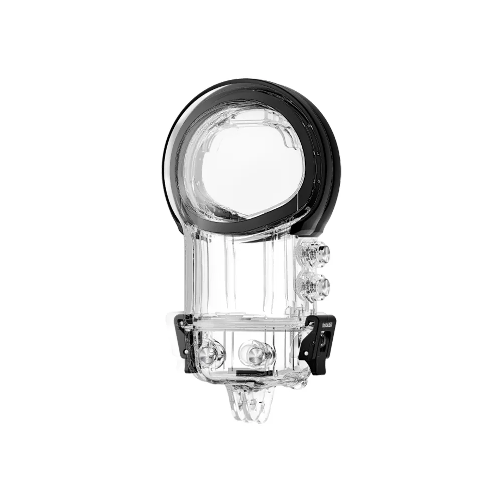 Insta360 X3 Invisible Dive Case - Waterproof Action Camera Case with Up to 164ft (50m) Maximum Depth for Seamless Crystal-Clear Underwater 360° Shots | CINSBAQW
