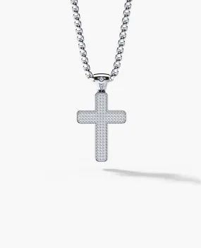 JERRITT Cross Pendant in Gold with 0.90ct Diamonds