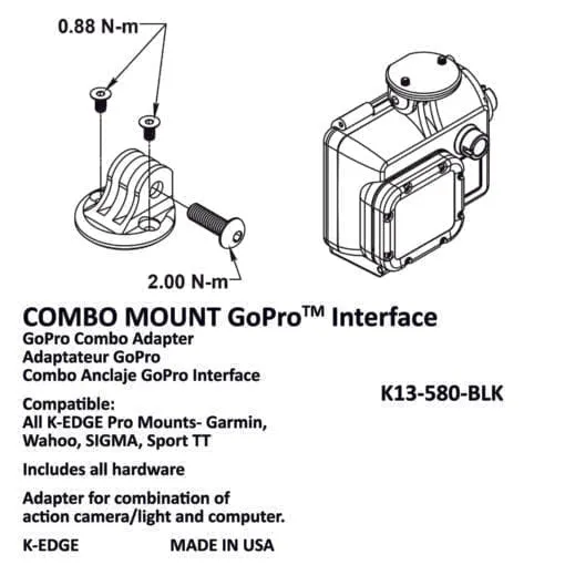 K-Edge Combo Mount Interface