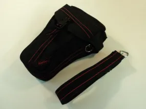 Kalimar 35mm Camera With Lens Case With Strap Black Buckle Closure Nylon Canvas -- Used