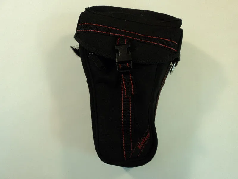 Kalimar 35mm Camera With Lens Case With Strap Black Buckle Closure Nylon Canvas -- Used