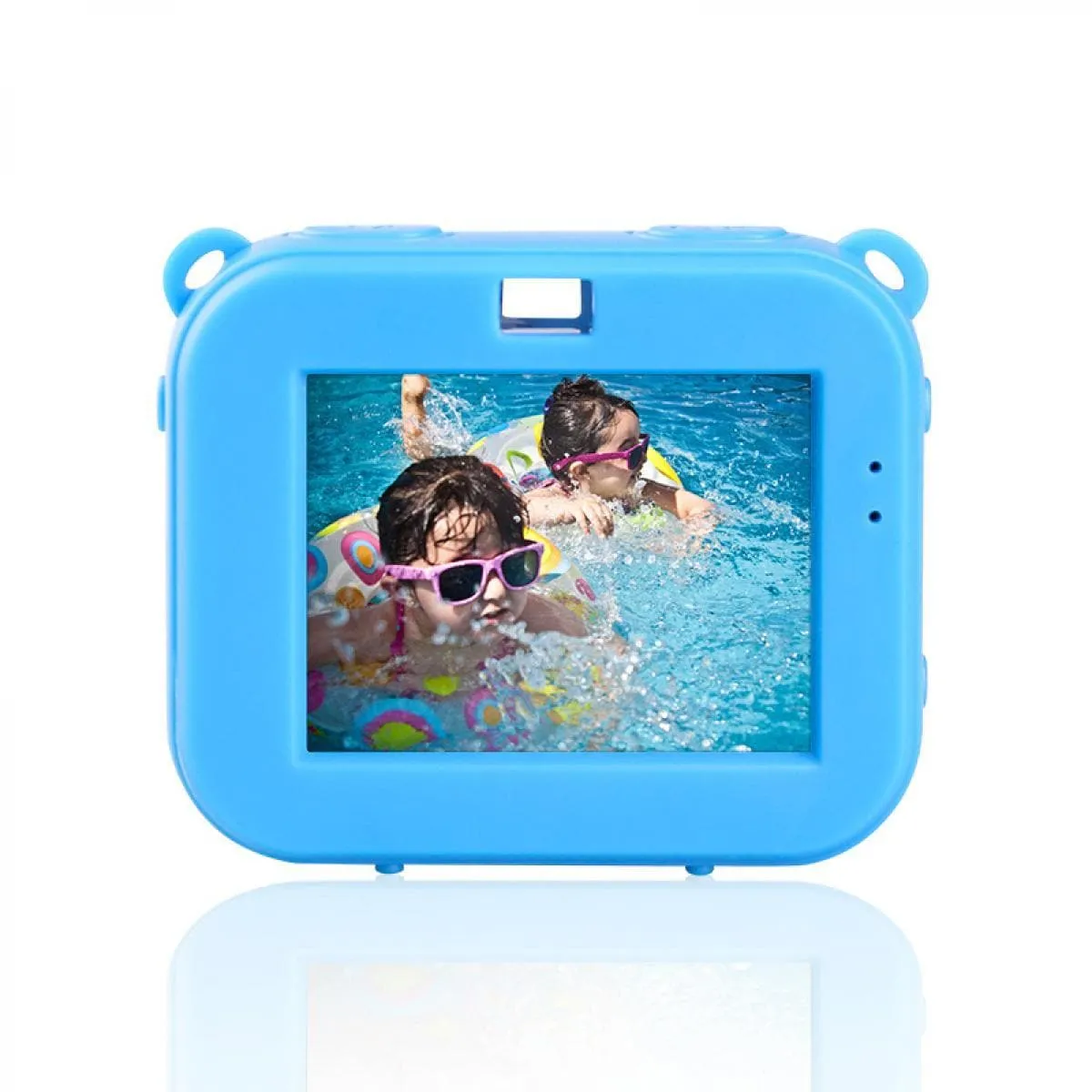K&F Concept AT-G20B Kids Action Camera 1080P HD Waterproof Video Digital Children Sports Camcorder, 33GB SD Card Pink&Blue