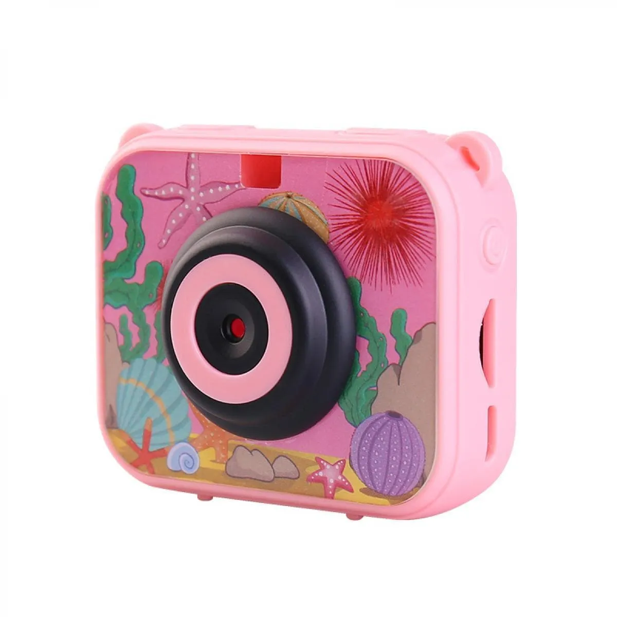 K&F Concept AT-G20B Kids Action Camera 1080P HD Waterproof Video Digital Children Sports Camcorder, 33GB SD Card Pink&Blue