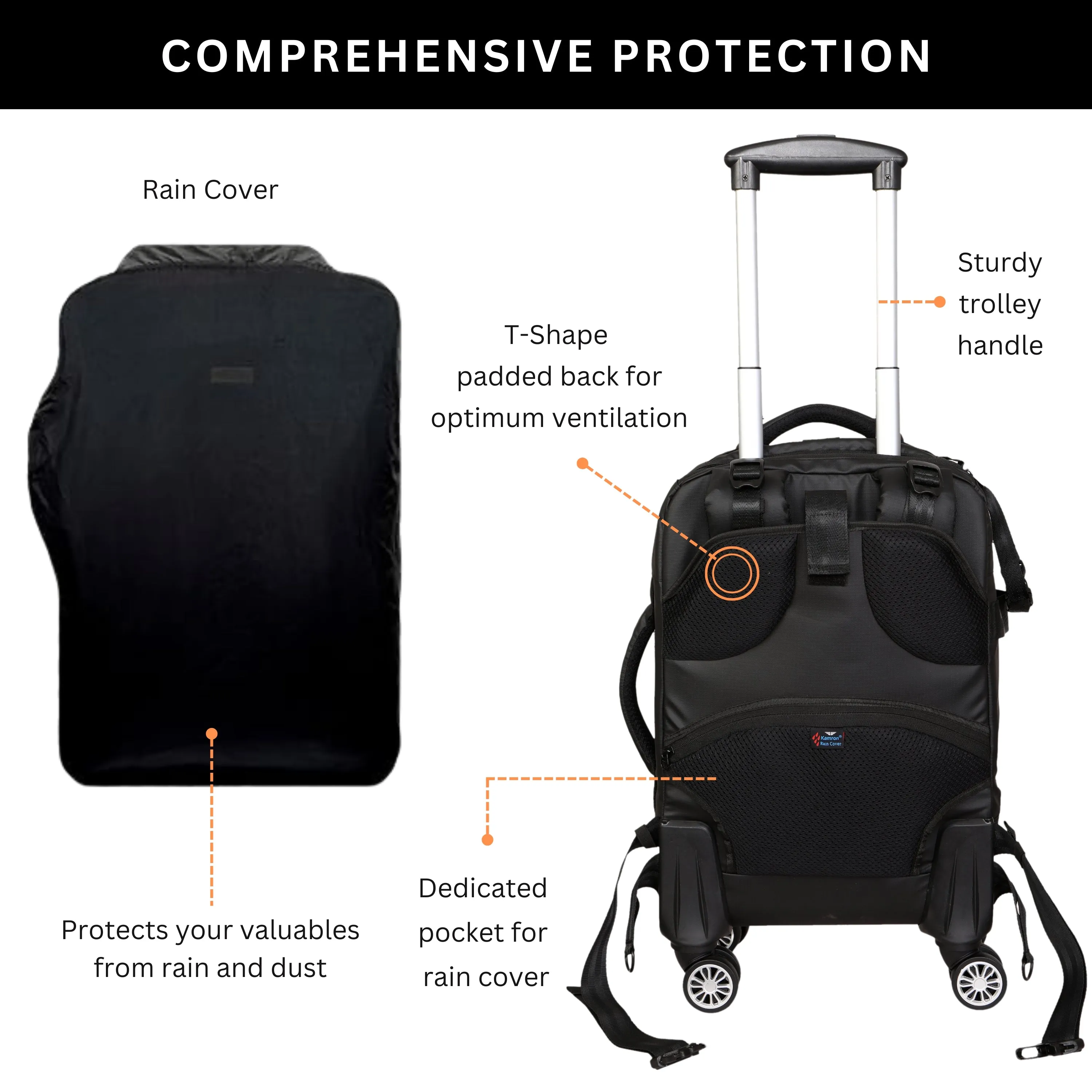 Kamron T-2 Trolley Backpack