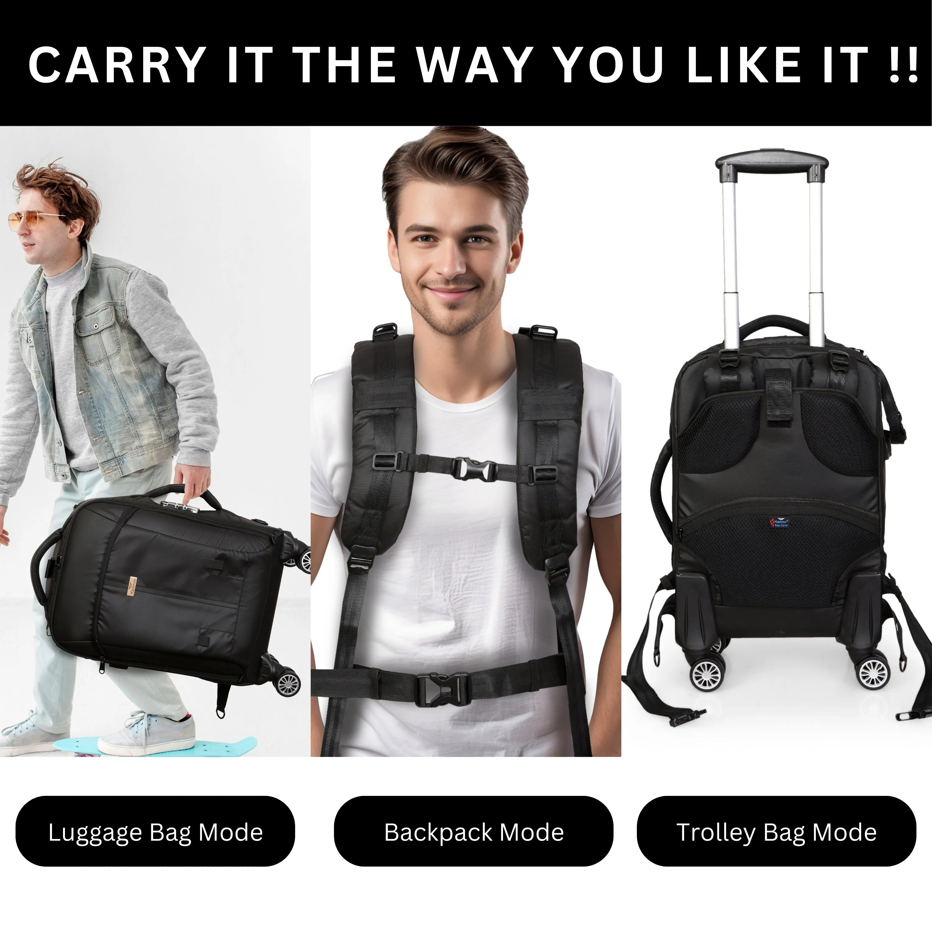 Kamron T-2 Trolley Backpack