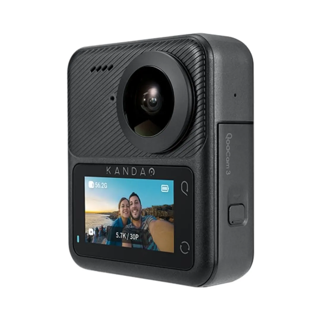 Kandao QooCam 3  全景運動相機 騎行套裝