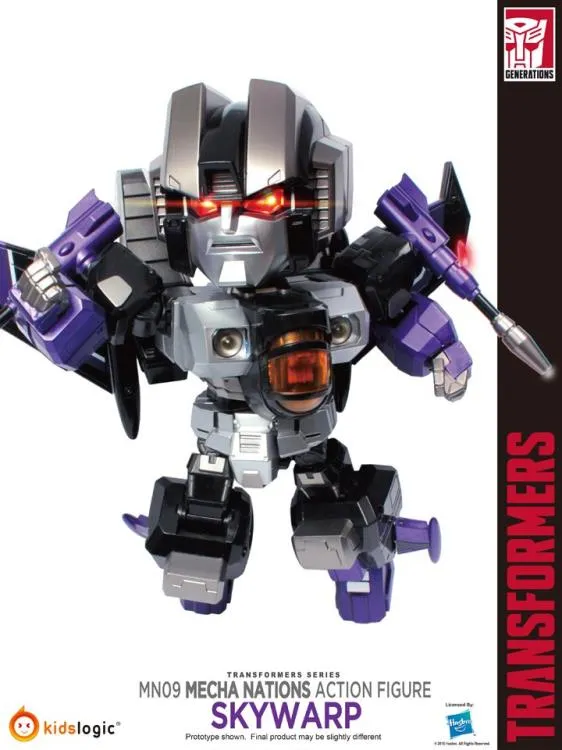 KIDS LOGIC TRANSFORMERS MECHA NATIONS SKYWARP EXCLUSIVE - MN-09