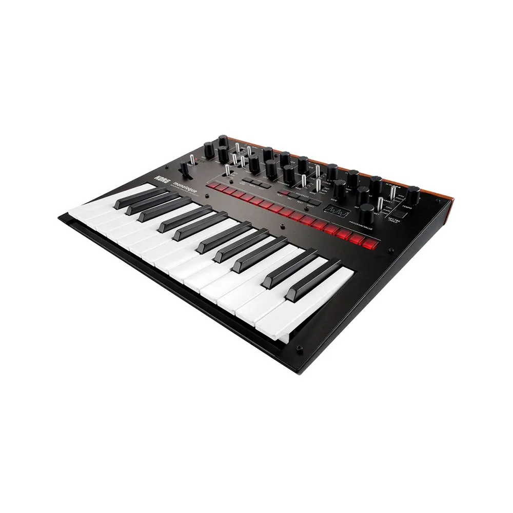Korg Monologue Monophonic Analog Synthesizer With Presets - Black