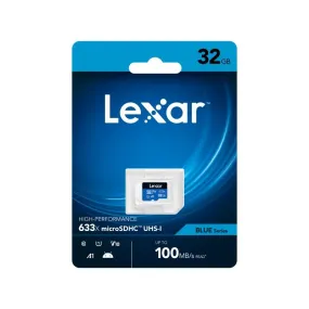 Lexar High Performance 32GB microSDHC UHS-I 100MB/s Memory Card - V10