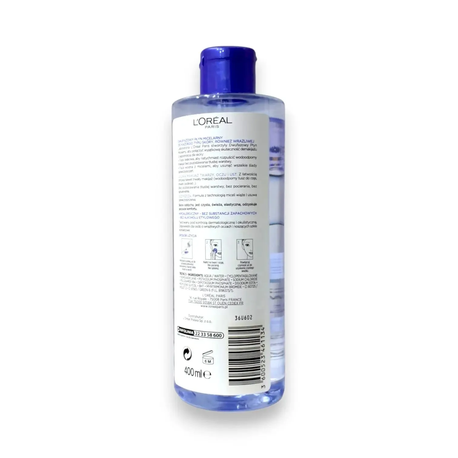 L'Oréal Paris Skin Expert Micellar Water 400ml
