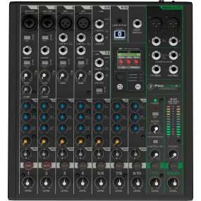 Mackie PROFX10V3  10-Channel Analog Mixer w/ Enhanced FX, USB Recording, and BT