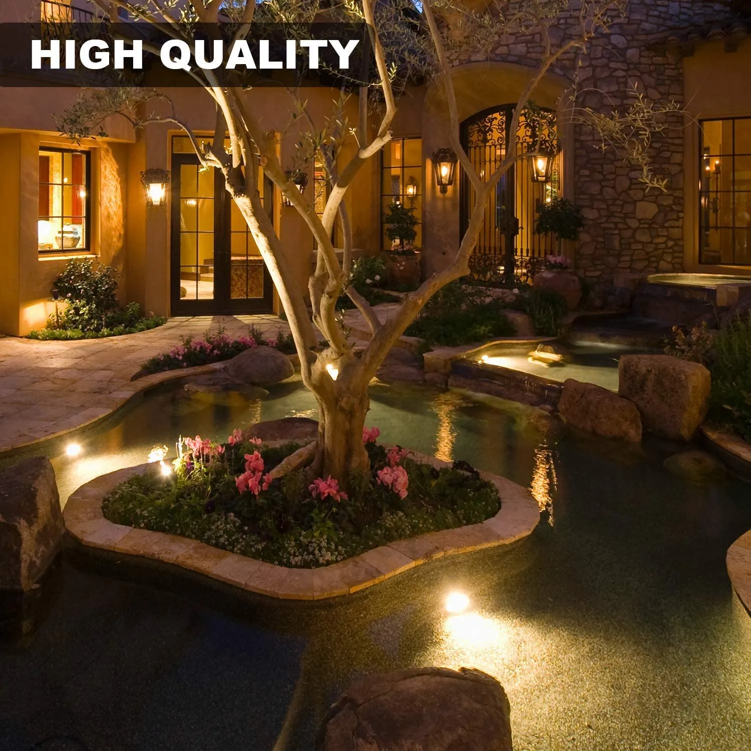 Malibu 5.4W Submersible Underwater LED Pond Low Voltage Landscape Lighting