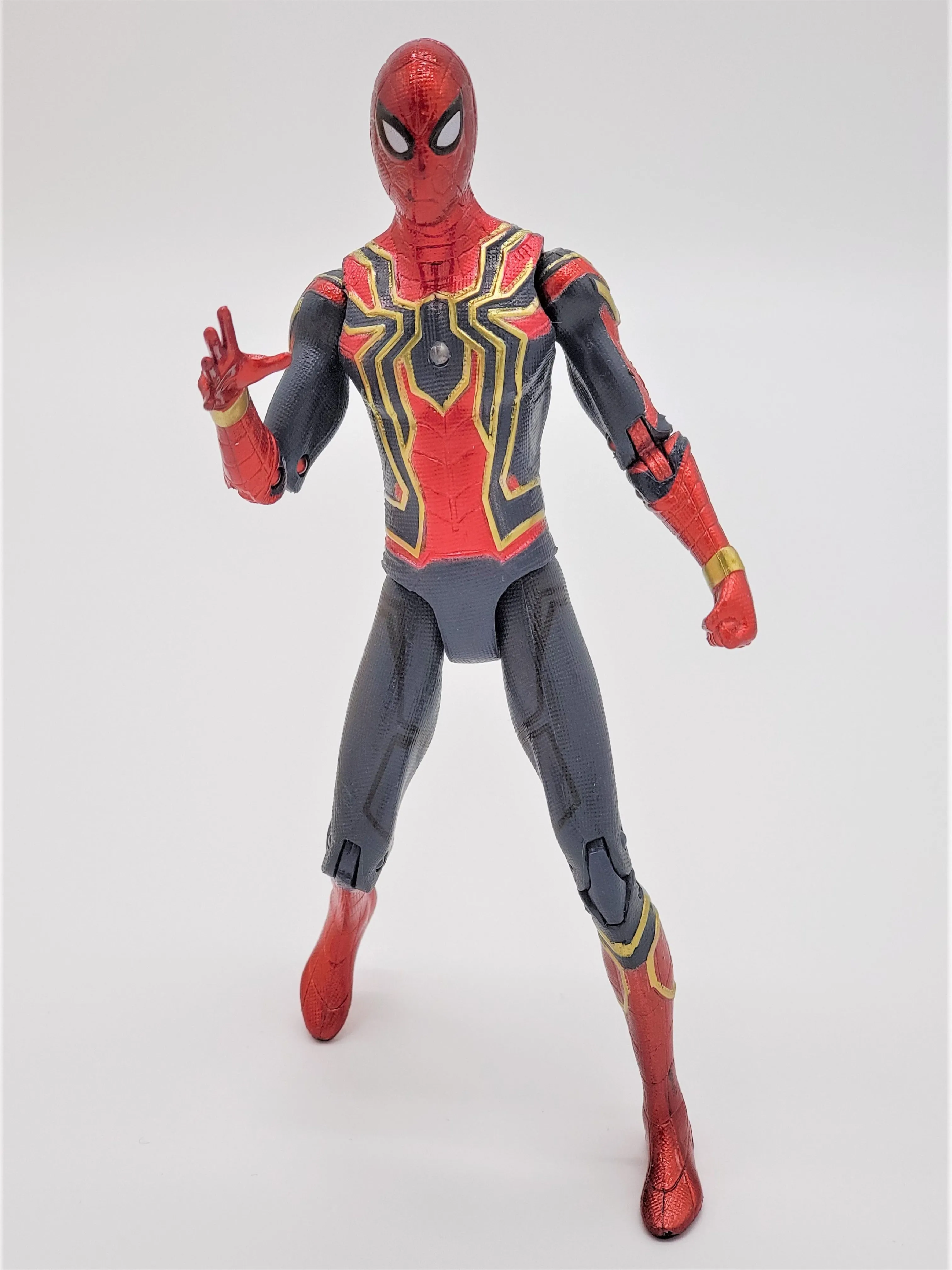 Marvel Avengers Infinity War Spider-man Action Figure with Flashing LED Light