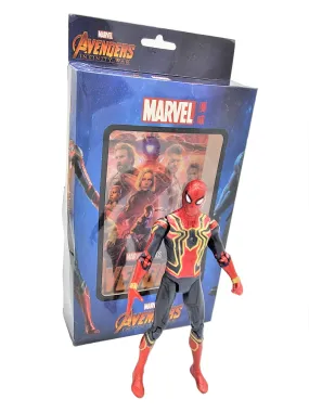 Marvel Avengers Infinity War Spider-man Action Figure with Flashing LED Light