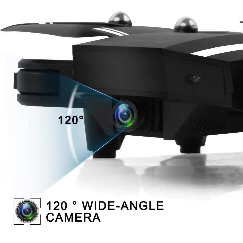 Mini Foldable WiFi 2.4G RC Quadcopter with Wide Angle Camera