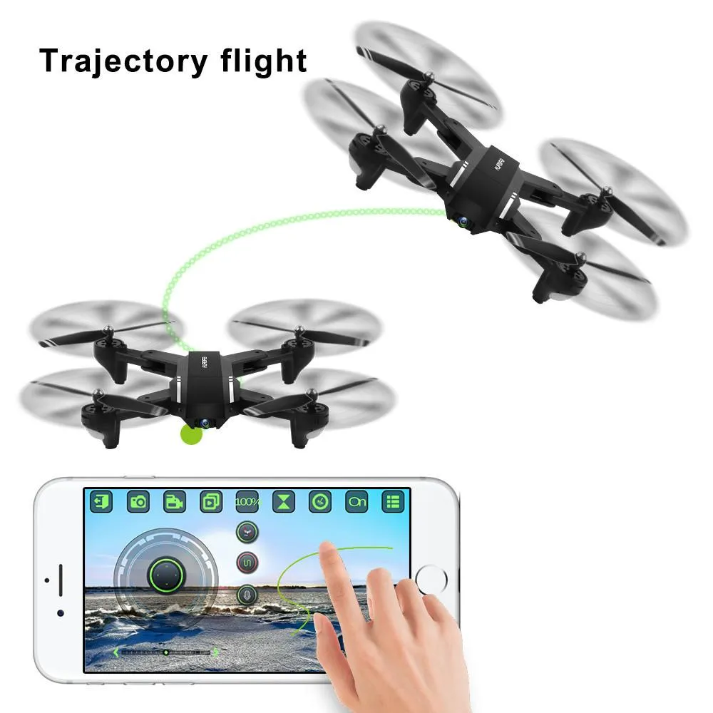 Mini Foldable WiFi 2.4G RC Quadcopter with Wide Angle Camera