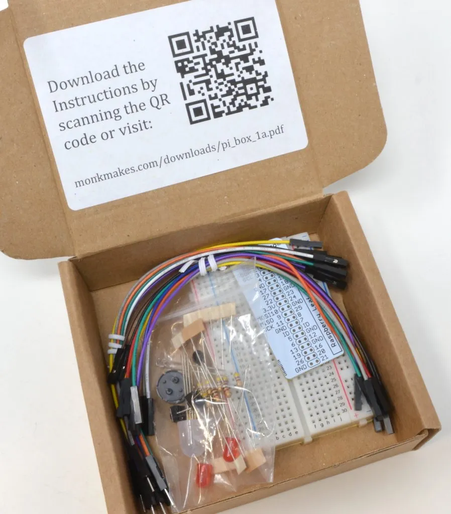 Monk Makes Project Box for Raspberry Pi