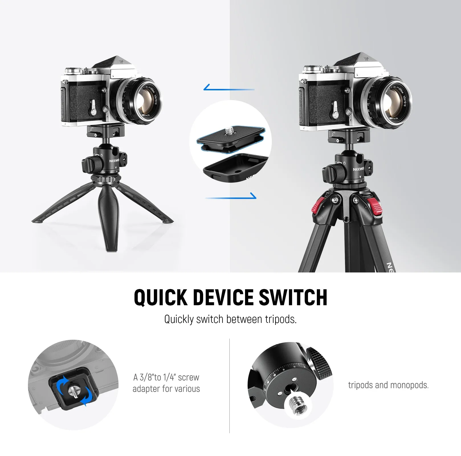 NEEWER GM12 Ball Head