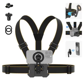 NEEWER GP18 Chest Mount Harness for Action Camera & Phone