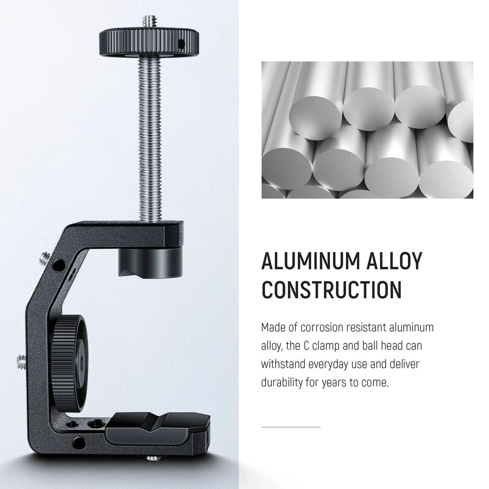 NEEWER ST-CCD7 Versatile C Clamp Desktop Camera Mount