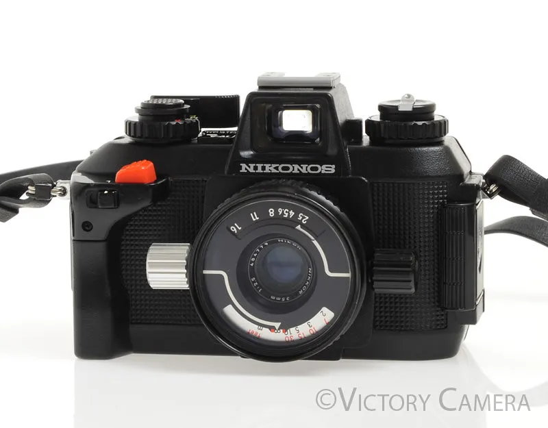Nikon Nikonos IV-A Underwater 35mm Film Camera w/ 35mm f2.5 Lens -Clean-