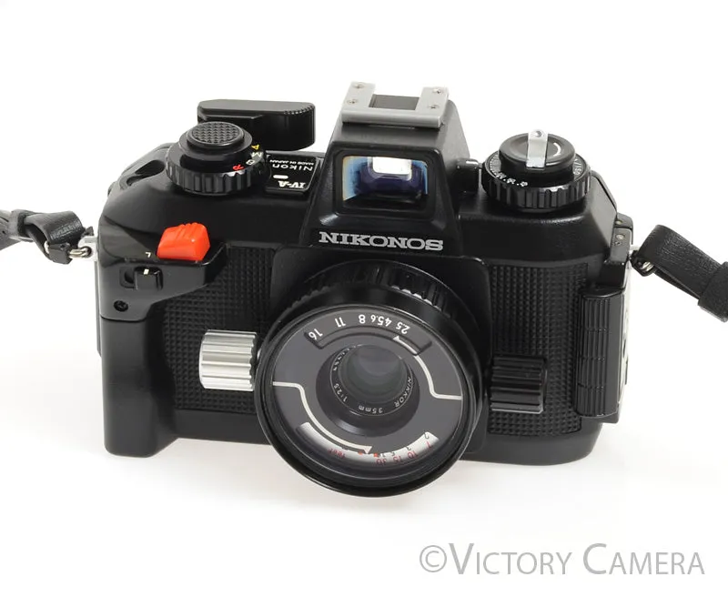 Nikon Nikonos IV-A Underwater 35mm Film Camera w/ 35mm f2.5 Lens -Clean-
