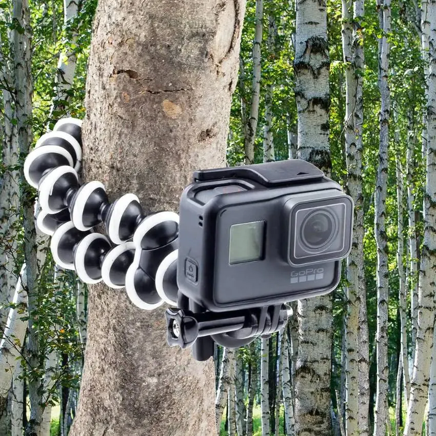 Octopus Flexible Tripod Camera   Action Cam Mount Stand