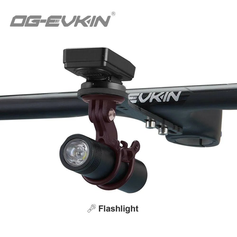 OG-EVKIN Carbon Cycling Computer Mount for Garmi/Bryton/Wahoo/Camera/Light Bicycle Accessories 3k Bike Handlebar Mount Holder