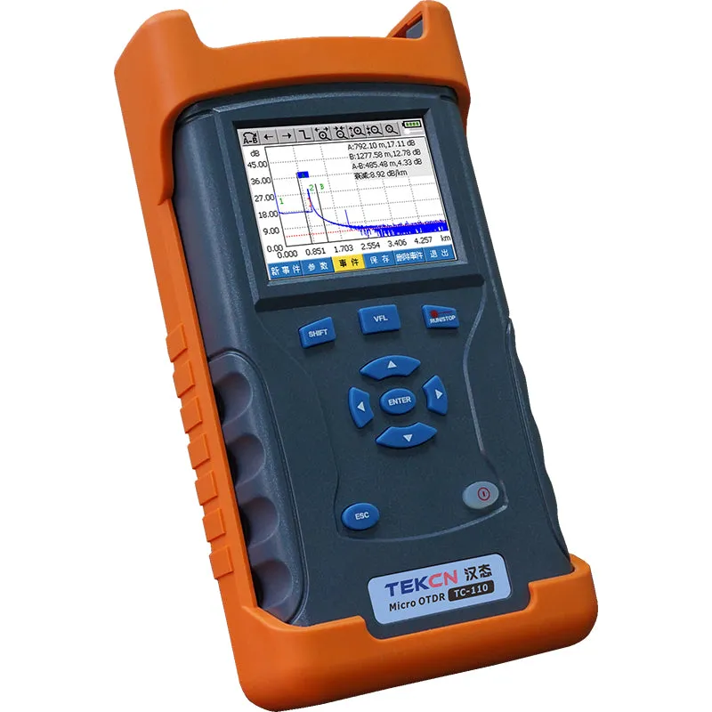 OTDR High Precision 30dB Handheld SM OTDR TC-110