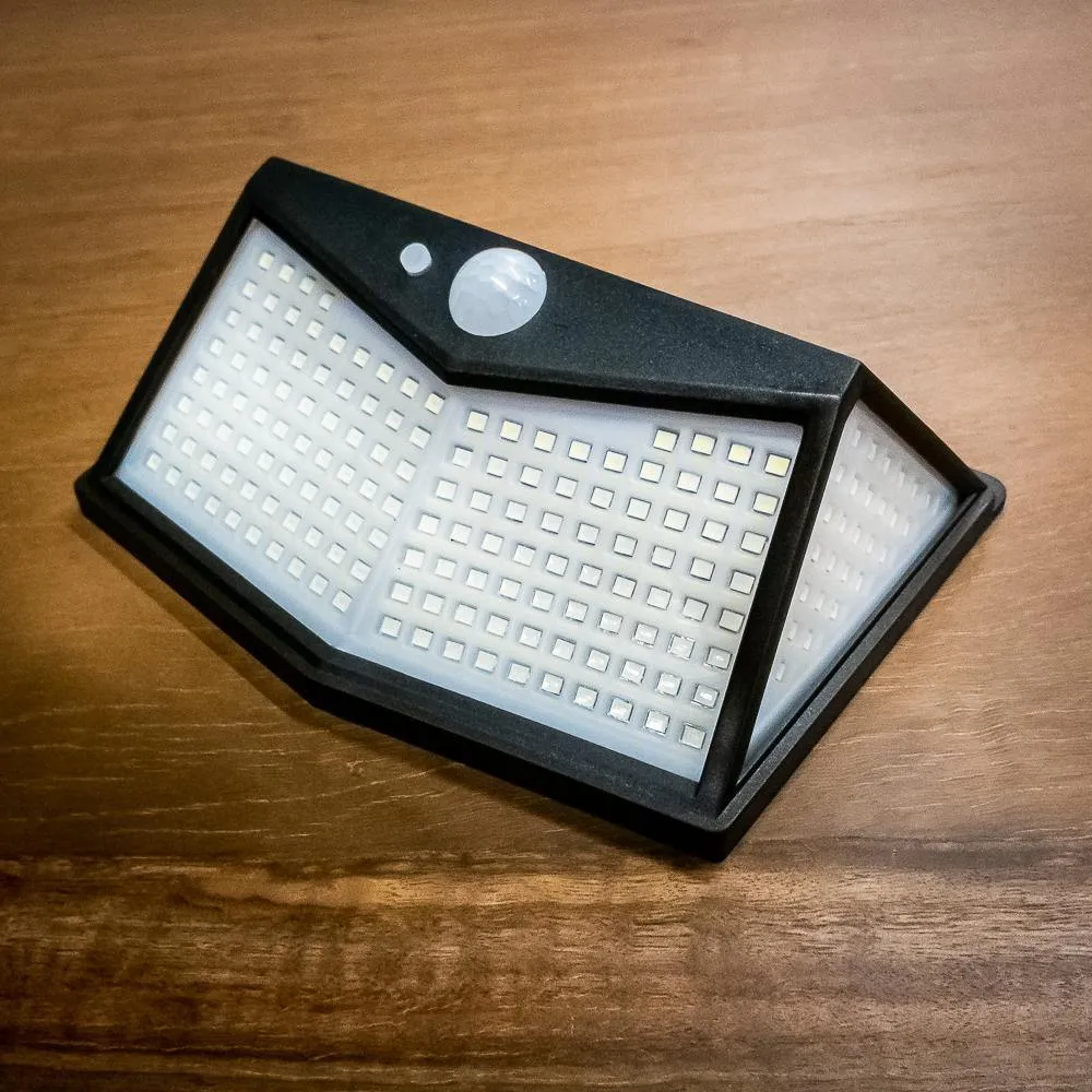 Outdoor Solar-Powered 212 LED Motion Sensor Light by Ready Hour