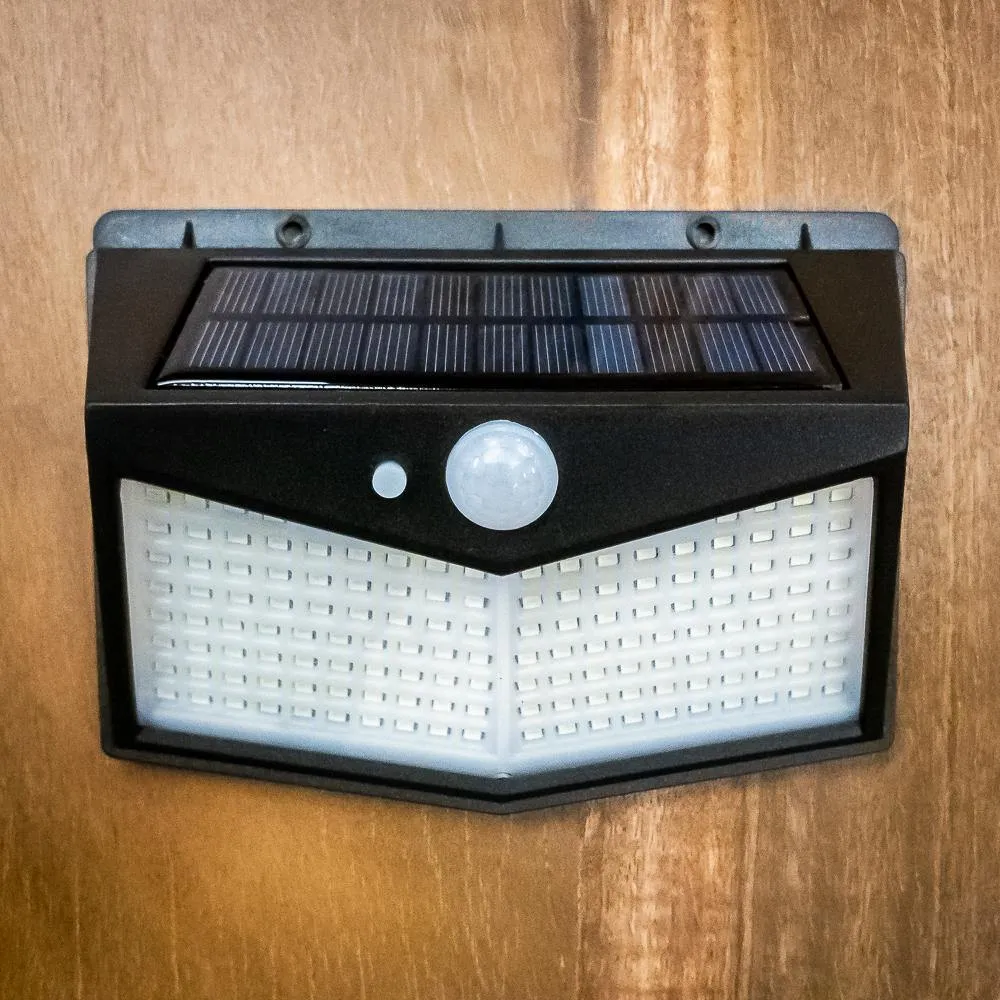 Outdoor Solar-Powered 212 LED Motion Sensor Light by Ready Hour