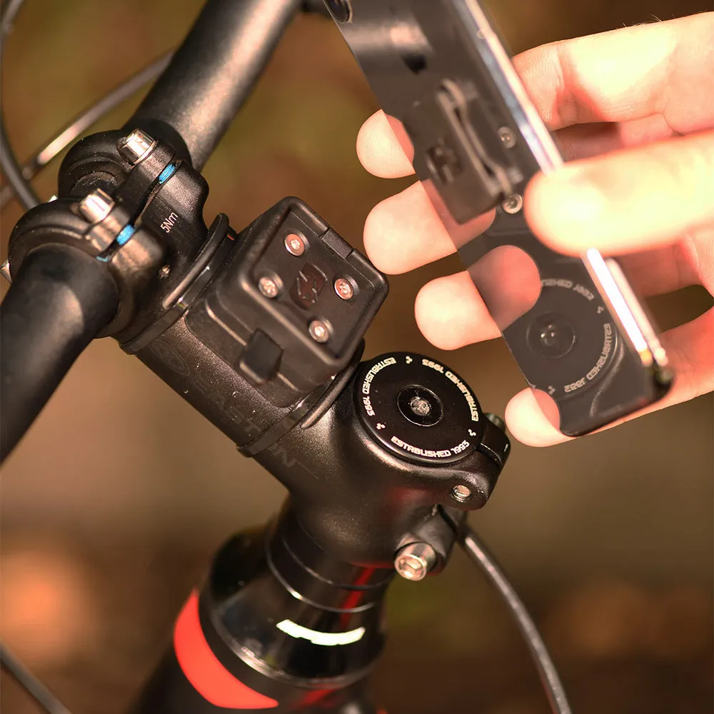 Oxford CLIQR Universal Motorcycle Handlebar Mobile Phone Stem Mount