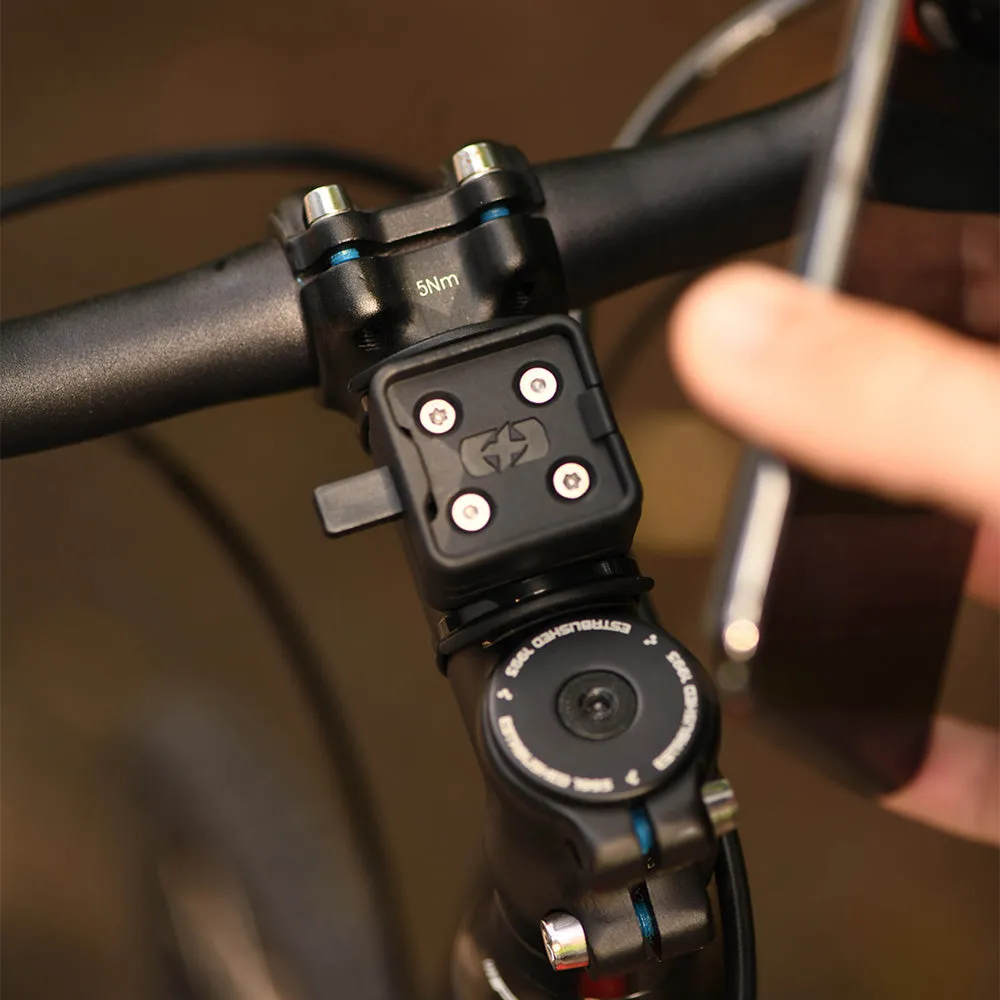 Oxford CLIQR Universal Motorcycle Handlebar Mobile Phone Stem Mount