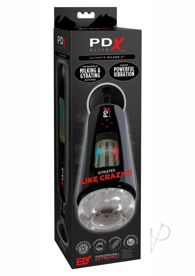 Pdx Elite Ultimate Milker 2 Blk/clr